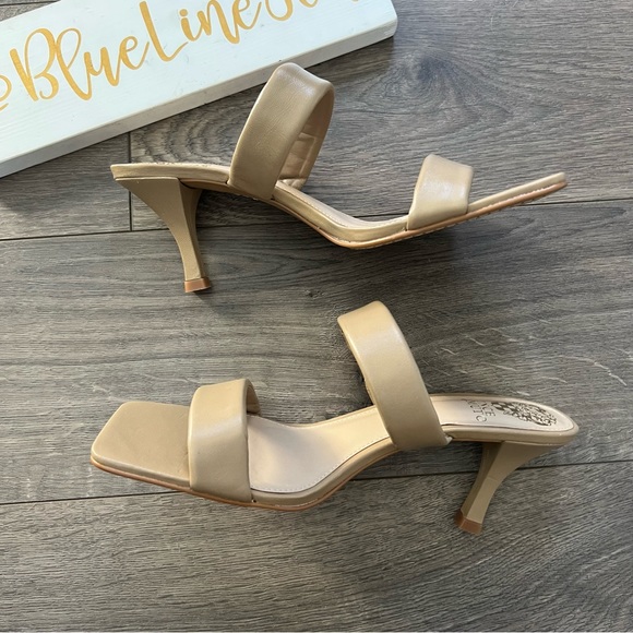 Vince Camuto Aslee Two Strap Dress Mule NWOT - Picture 2 of 6